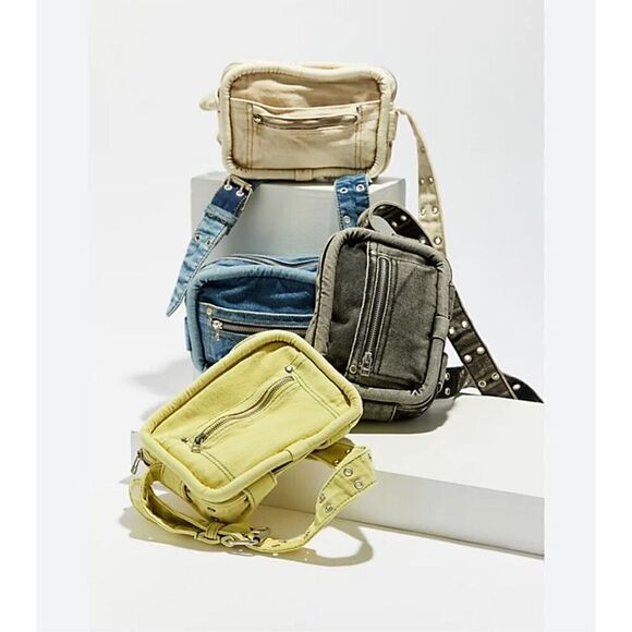 Urban Outfitters Dakota Denim Crossbody Bag (size 9” x 6.5” x 2”) new - Picture 2 of 7